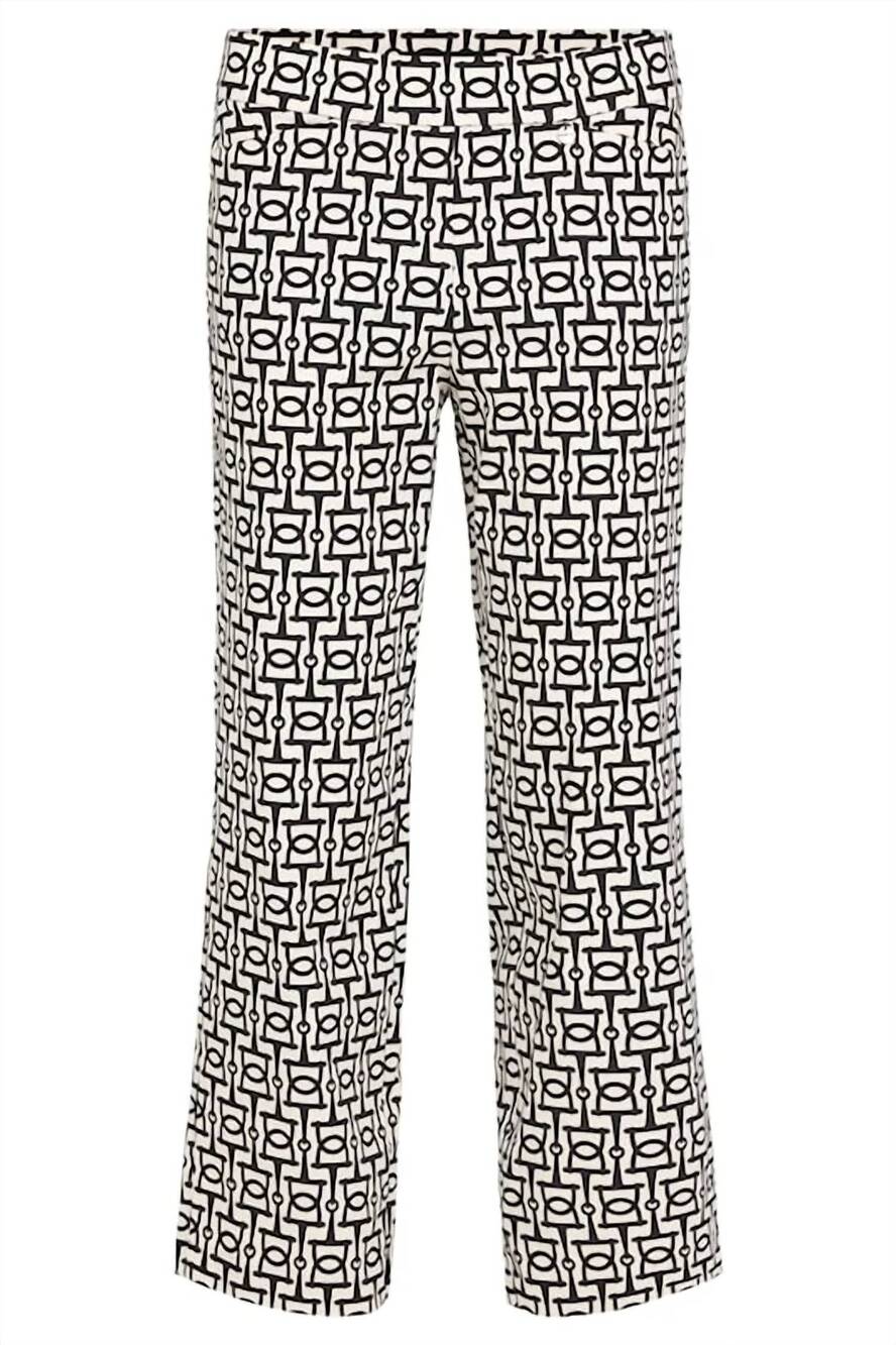 NEW ROBELL women's lisa trouser in black